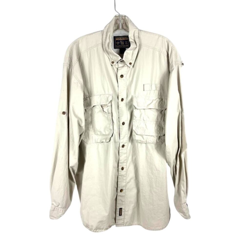 Woolrich XL Long Sleeve Fishing Shirt